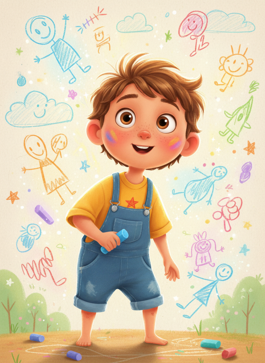 Milo and the Day the Chalk Danced!